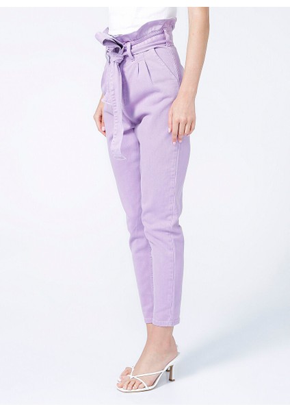 Lila Pantolon modelleri