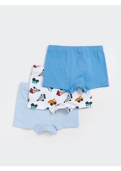 Yeni Sezon Baskılı Erkek Çocuk Boxer 3'lü fiyatları