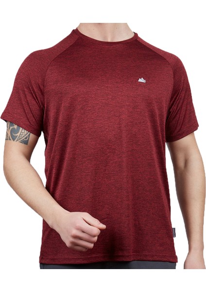 Spor Erkek Tişört - Terletmez Kumaş - Speedwick Move - Bordo