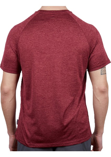 Spor Erkek Tişört - Terletmez Kumaş - Speedwick Move - Bordo modelleri