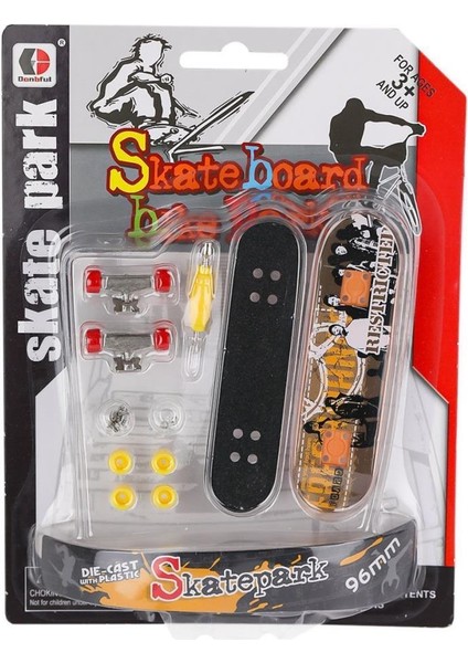 Nessiworld KZK-1812A Kartela Skate Park Kaykay -Kızılkaya Oyuncak