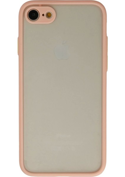 Bfs iPhone 7 Kılıf Montreal Silikon Kapak - Pembe
