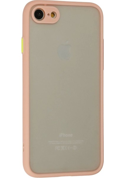 Bfs iPhone 7 Kılıf Montreal Silikon Kapak - Pembe modelleri