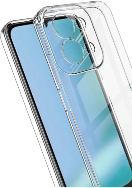 CPT05 Xiaomi Redmi 15C 4g Lüx Şeffaf Silikon - Şeffaf modelleri