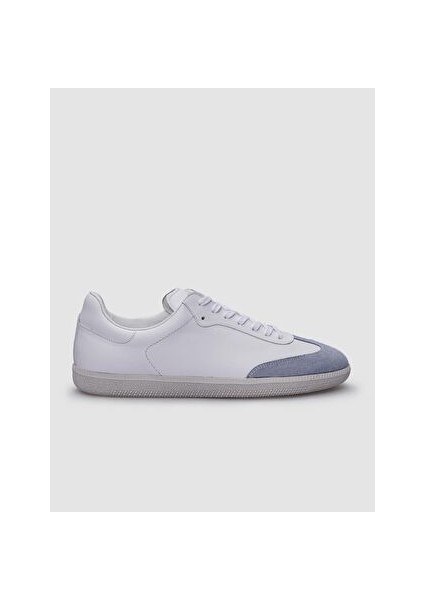 Beyaz-Mavi Erkek Sneaker 124541