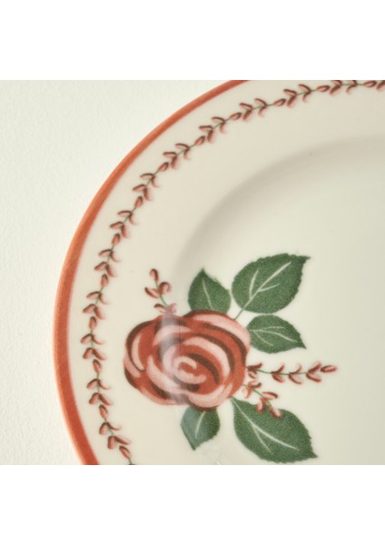 Rose 6'lı Porselen Pasta Tabağı Seti (21 Cm) fiyatları
