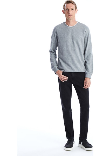 Yeni Sezon Bisiklet Yaka Uzun Kollu Erkek Sweatshirt fiyatları