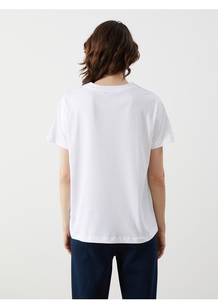 Yeni Sezon Bisiklet Yaka Kadın Tişört fırsatları