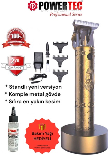 TR-1818 Sakal Ense Çizim Tıraş Makinesi T-Bıçak