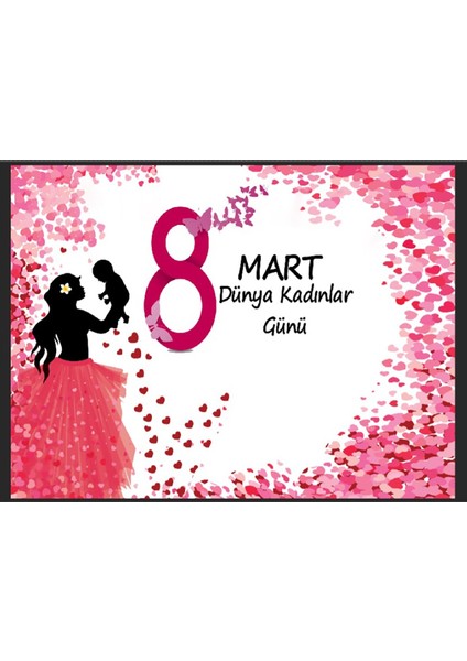 8 Mart Dünya Kadınlar Günü,kumaş PANO150X200