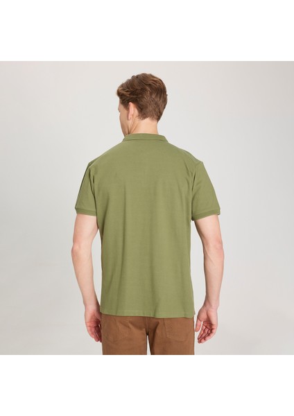 Regular Fit Normal Kesim Polo Yaka %100 Pamuk Tişört