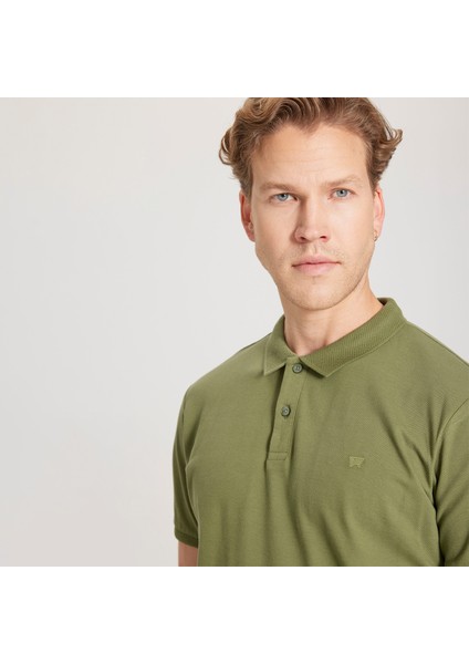 Regular Fit Normal Kesim Polo Yaka %100 Pamuk Tişört