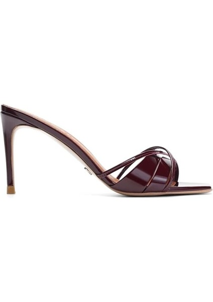 Merly Rugan 8 cm Topuklu Terlik