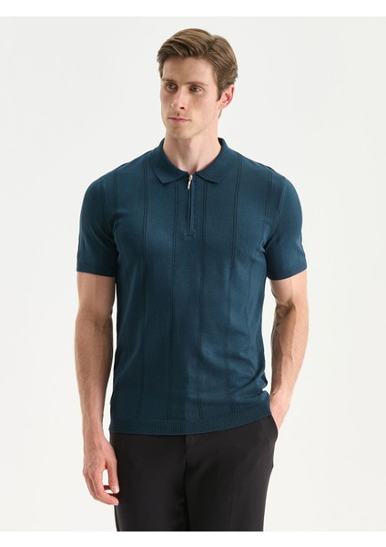 Yeni Sezon Polo Yaka Erkek Triko Kazak