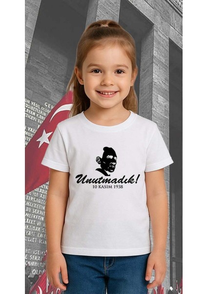 Unisex Ay Yıldızlı T-Shirt 19 Mayıs 29 Ekim 23 Nisan 10 Kasım Atatürk Çocuk Tişört modelleri