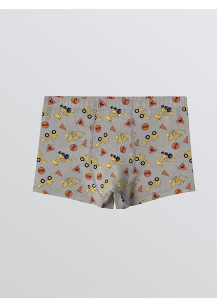 Yeni Sezon Baskılı Erkek Çocuk Boxer 3'lü modelleri