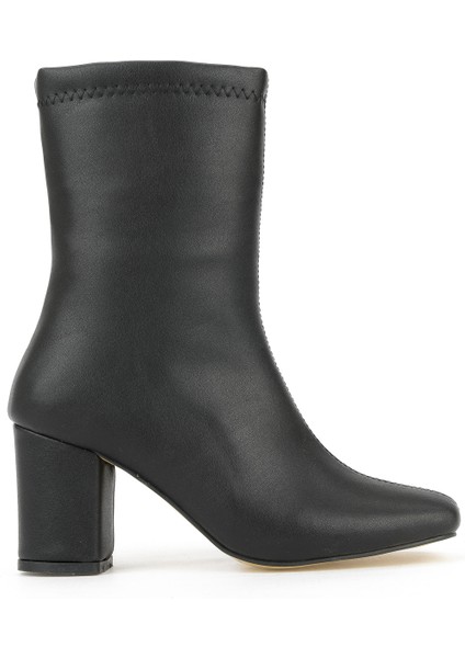 , Kadın Topuklu Bot 1531044Z4007 Siyah fırsatları