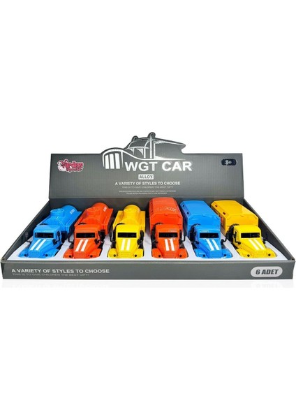 WK-2217-6 Çek Bırak 1:50 Tanker Off Road -Vardem Oyuncak