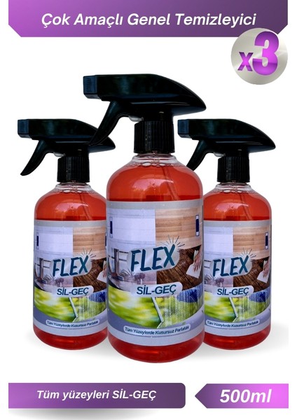 Çok Amaçlı Genel Temizleyici 500ML (Bahar Bahçesi Kokulu) 3 Adet