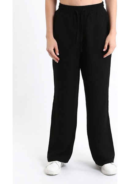 Yeni Sezon Beli Lastikli Havuç Kesim Kadın Pantolon fırsatları