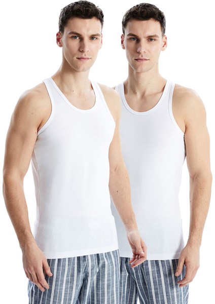 Yeni Sezon U Yaka Penye Erkek Atlet 2'li