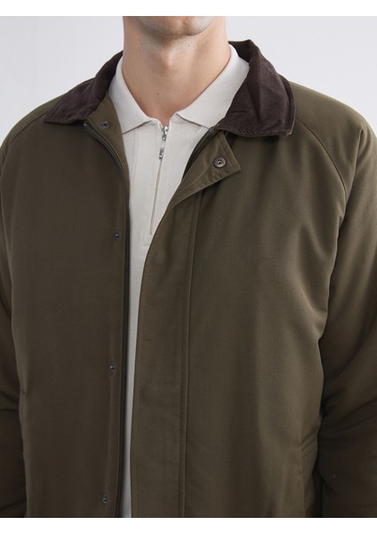 Yeni Sezon Standart Kalıp Gömlek Yaka Erkek Ceket modelleri