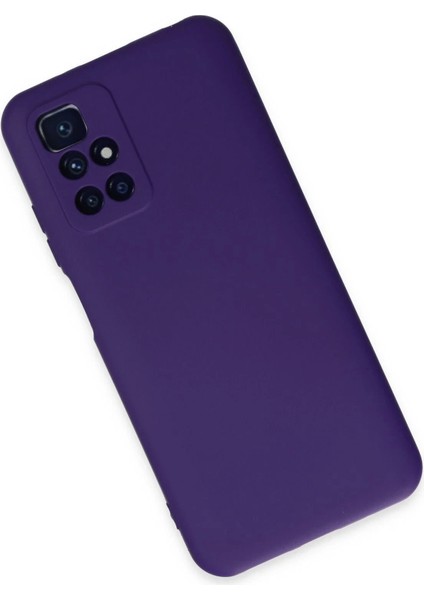 Bfs Xiaomi Redmi 10 2022 Kılıf Nano Içi Kadife Silikon - Mor modelleri