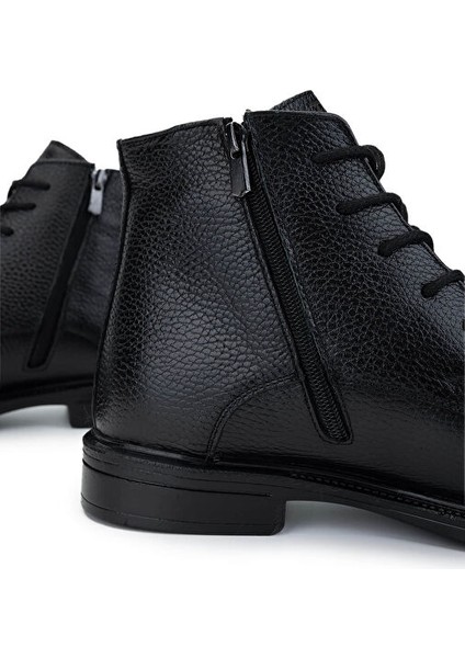 Erkek Hakiki Deri Siyah Floter Casual Bot indirimleri