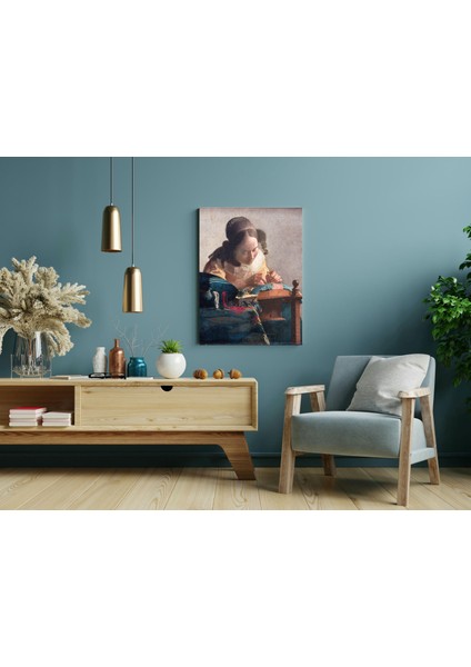 Johannes Vermeer- The Lacemake- Ahşap Mdf Tablo modelleri