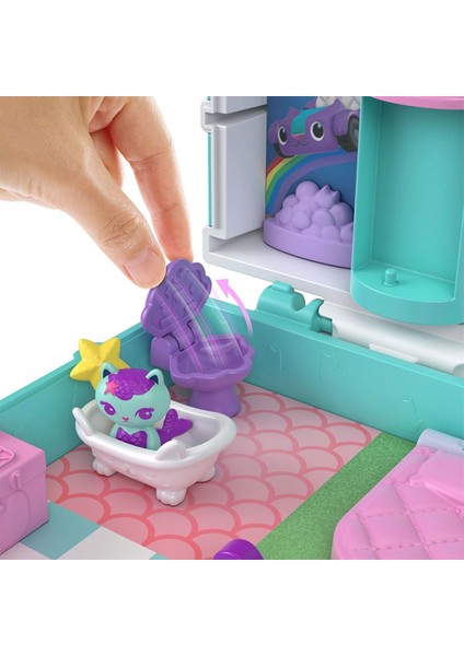 JFV02 Polly Pocket Gabbys Dollhouse Mini Oyun Seti fırsatları