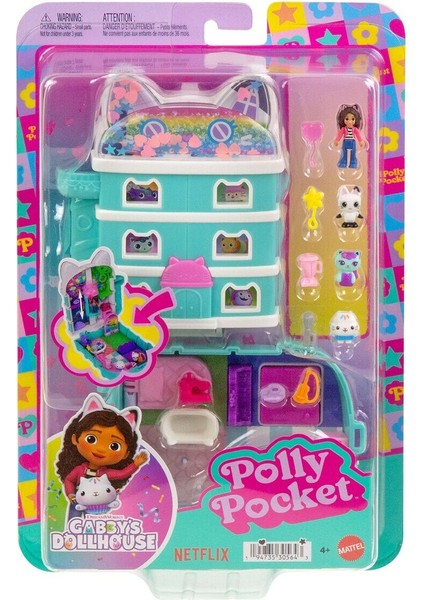 JFV02 Polly Pocket Gabbys Dollhouse Mini Oyun Seti