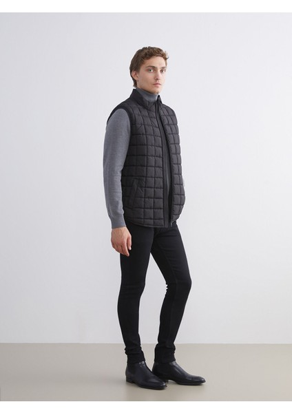 Yeni Sezon Slim Fit Dik Yaka Erkek Şişme Yelek fiyatları