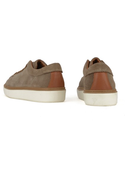 , Erkek Hakiki Deri Sneaker 1531026ZH182 Kum modelleri
