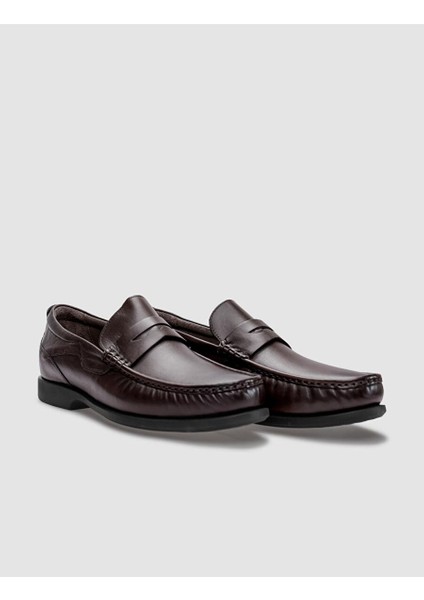 Hakiki Deri Kahverengi Erkek Loafer fiyatları