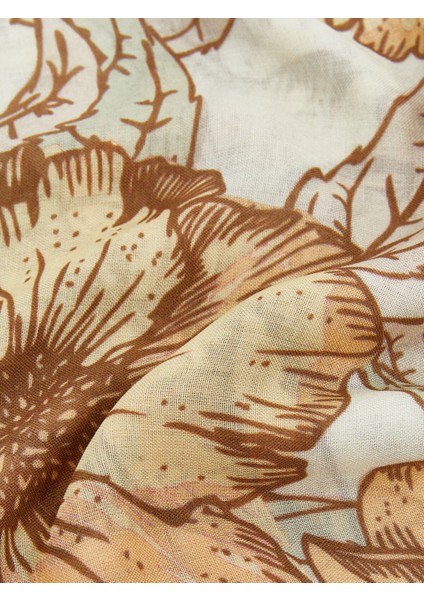 Yeni Sezon Desenli Kadın Şal modelleri