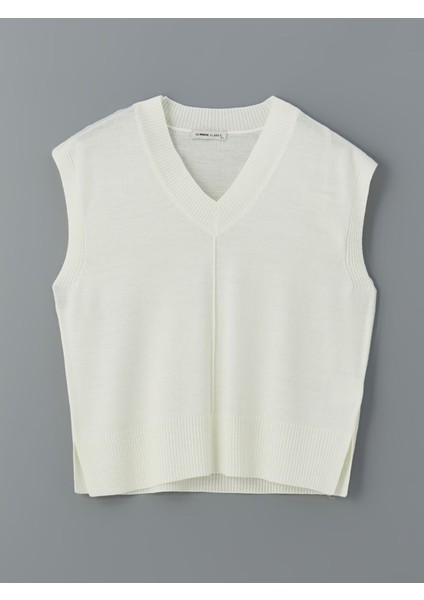 Yeni Sezon V Yaka Kadın Triko Süveter indirimleri