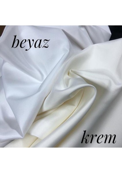 Saten Güneşlik Perde - Beyaz fırsatları