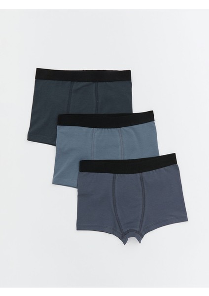 Yeni Sezon Basic Erkek Çocuk Boxer 3'lü