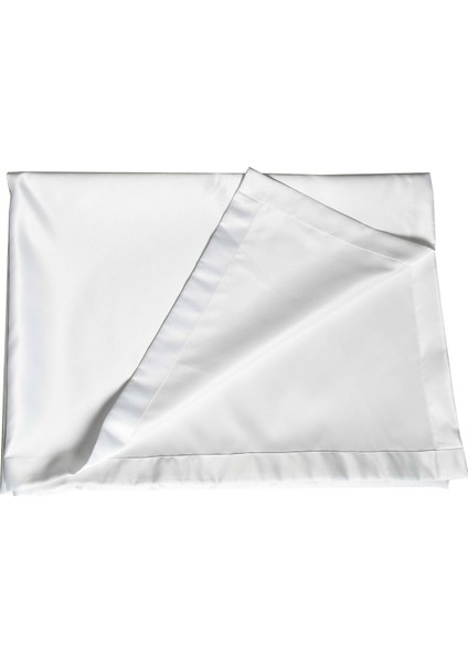 Saten Güneşlik Perde - Beyaz fiyatları