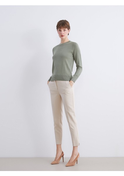 Yeni Sezon Bisiklet Yaka Kadın Triko Kazak fiyatları