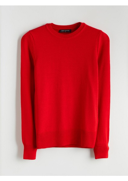 Yeni Sezon Bisiklet Yaka Kadın Triko Kazak indirimleri