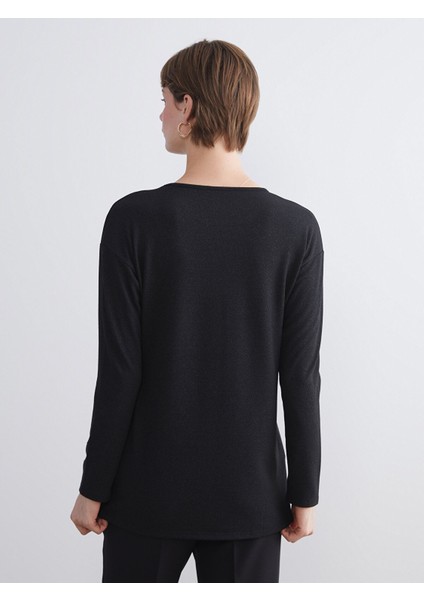 Yeni Sezon Bisiklet Yaka Oversize Kadın Tişört fırsatları