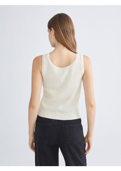 Yeni Sezon U Yaka Kadın Triko Süveter fırsatları