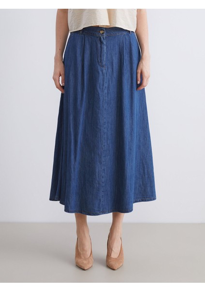 Yeni Sezon Standart Fit A Kesim Jean Etek fiyatları