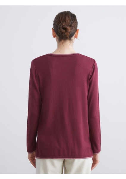 Yeni Sezon Bisiklet Yaka Kadın Triko Kazak fırsatları