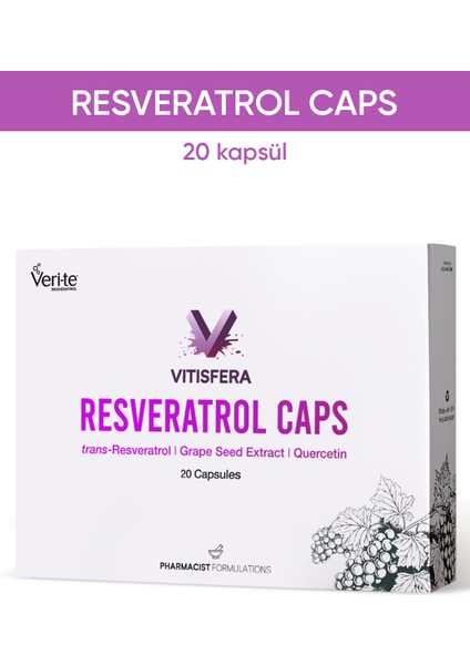 Resveratrol Caps Kür Paketi (4 Kutu) fiyatları