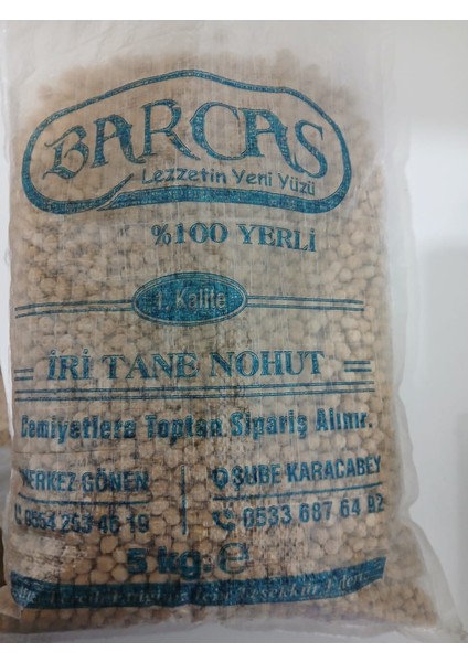 5 kg 9 mm Iri Tane Nohut
