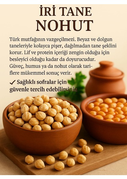 5 kg 9 mm Iri Tane Nohut fiyatları