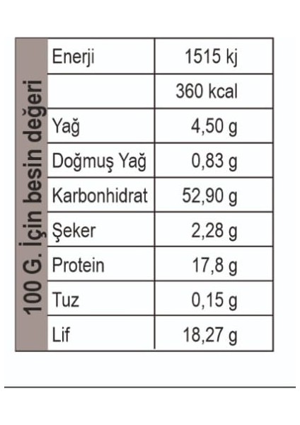 5 kg 9 mm Iri Tane Nohut modelleri