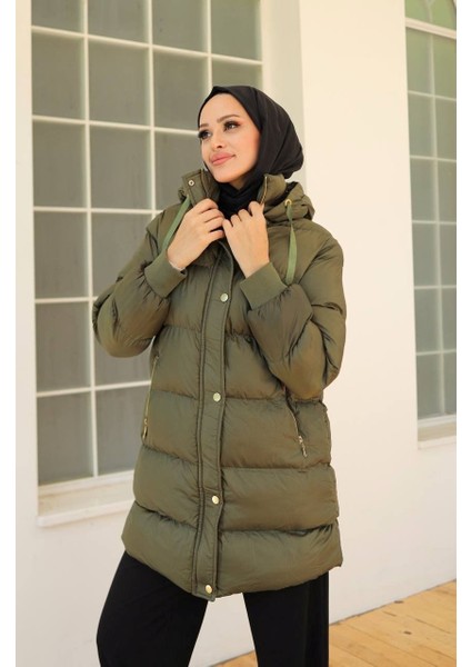 Şişme Mont Yeşil fırsatları